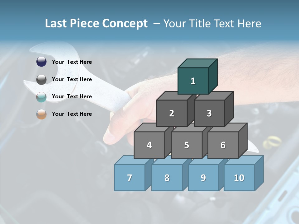 Worker Hardware Job PowerPoint Template