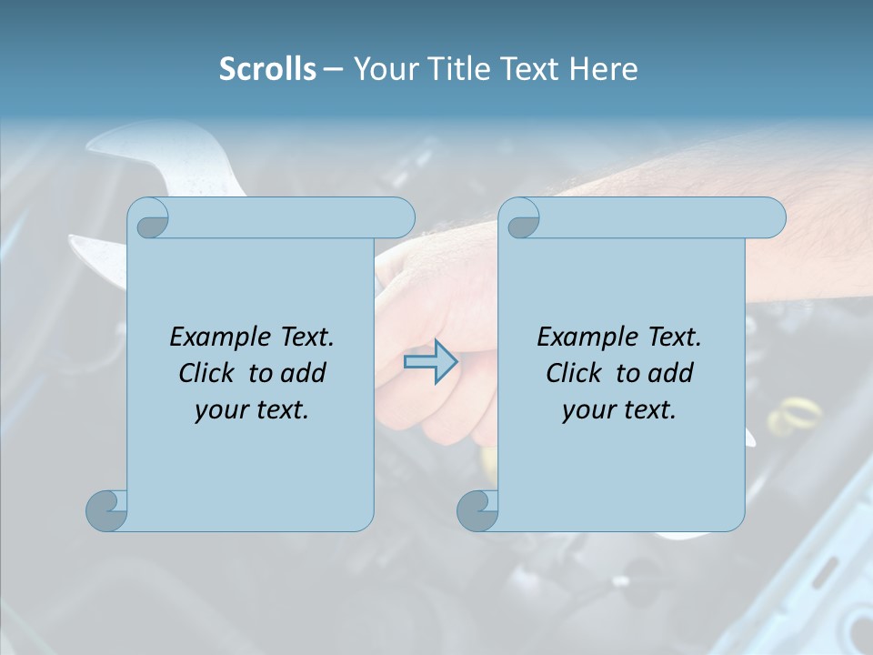 Worker Hardware Job PowerPoint Template