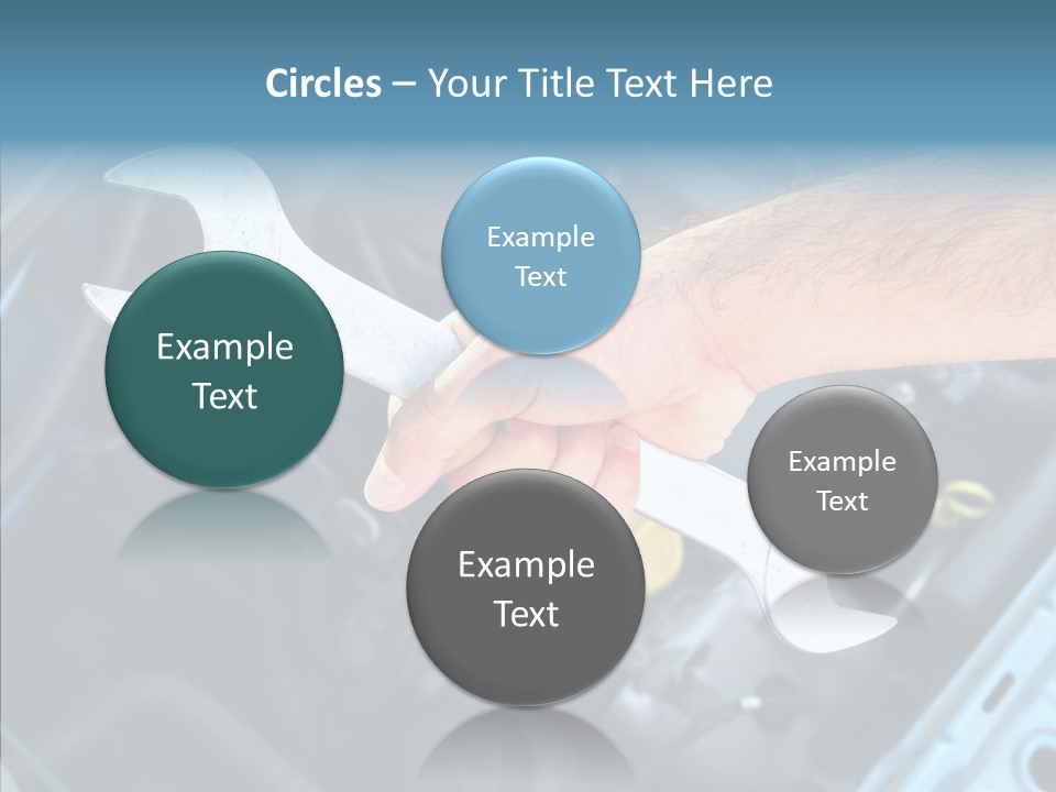 Worker Hardware Job PowerPoint Template