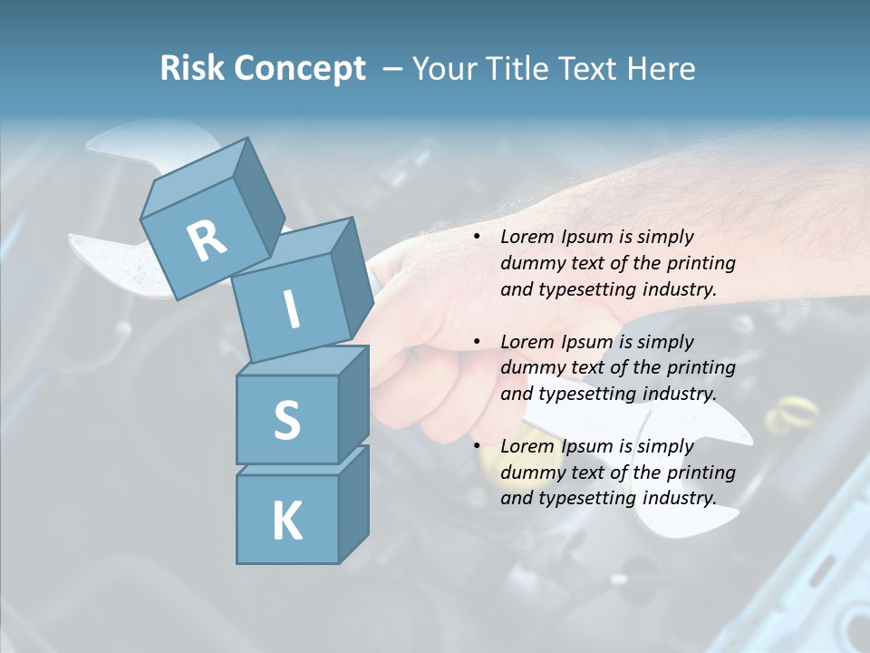Worker Hardware Job PowerPoint Template