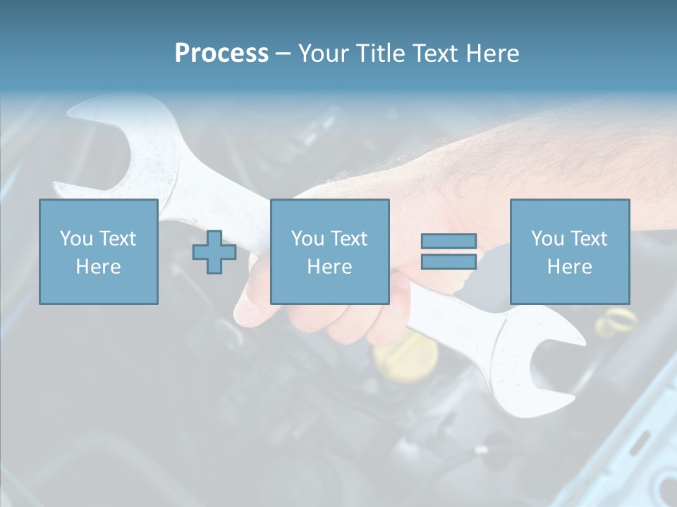 Worker Hardware Job PowerPoint Template