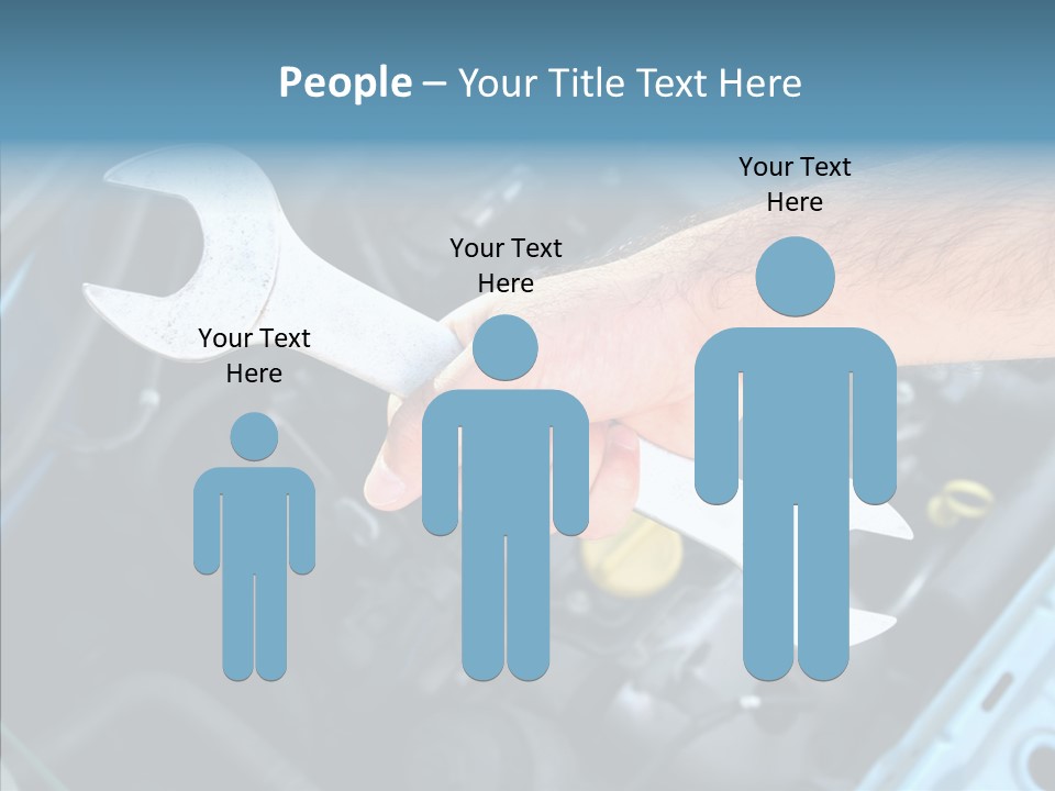 Worker Hardware Job PowerPoint Template