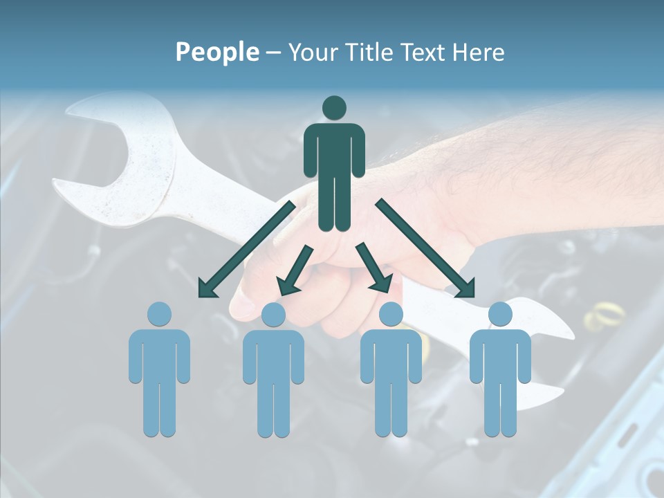 Worker Hardware Job PowerPoint Template