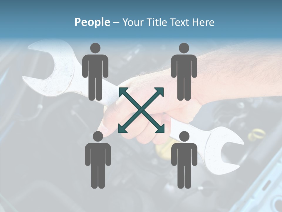 Worker Hardware Job PowerPoint Template