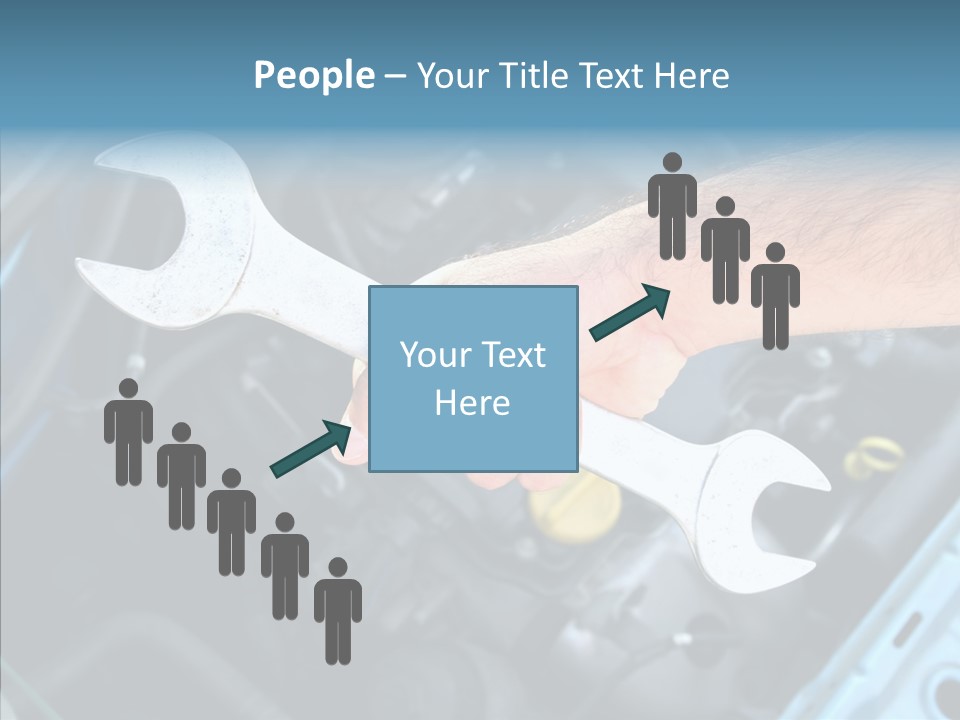 Worker Hardware Job PowerPoint Template