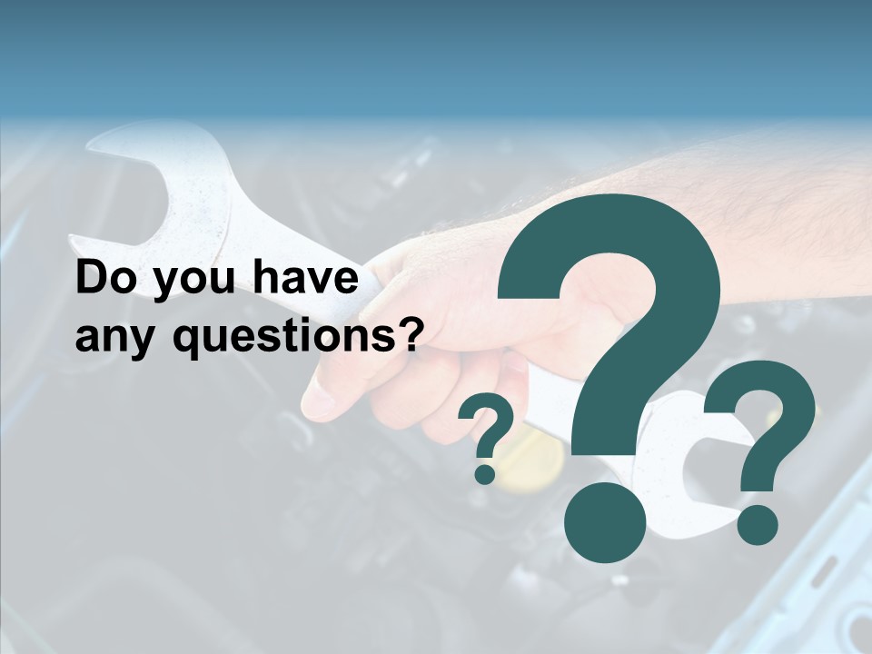 Worker Hardware Job PowerPoint Template