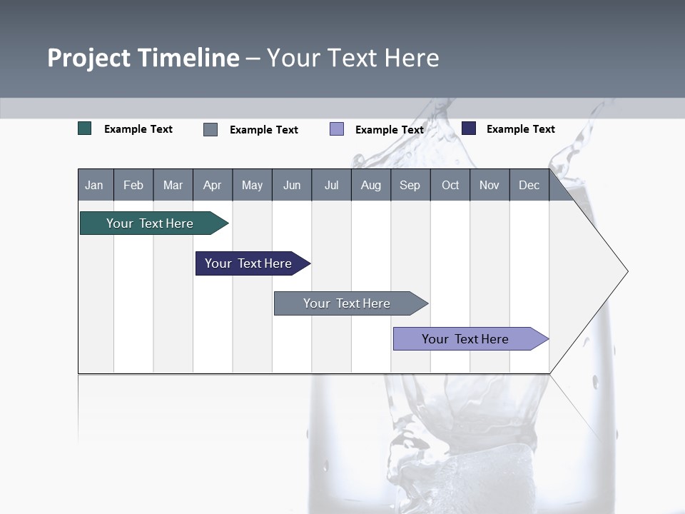 Waterdrop Purity Moment PowerPoint Template