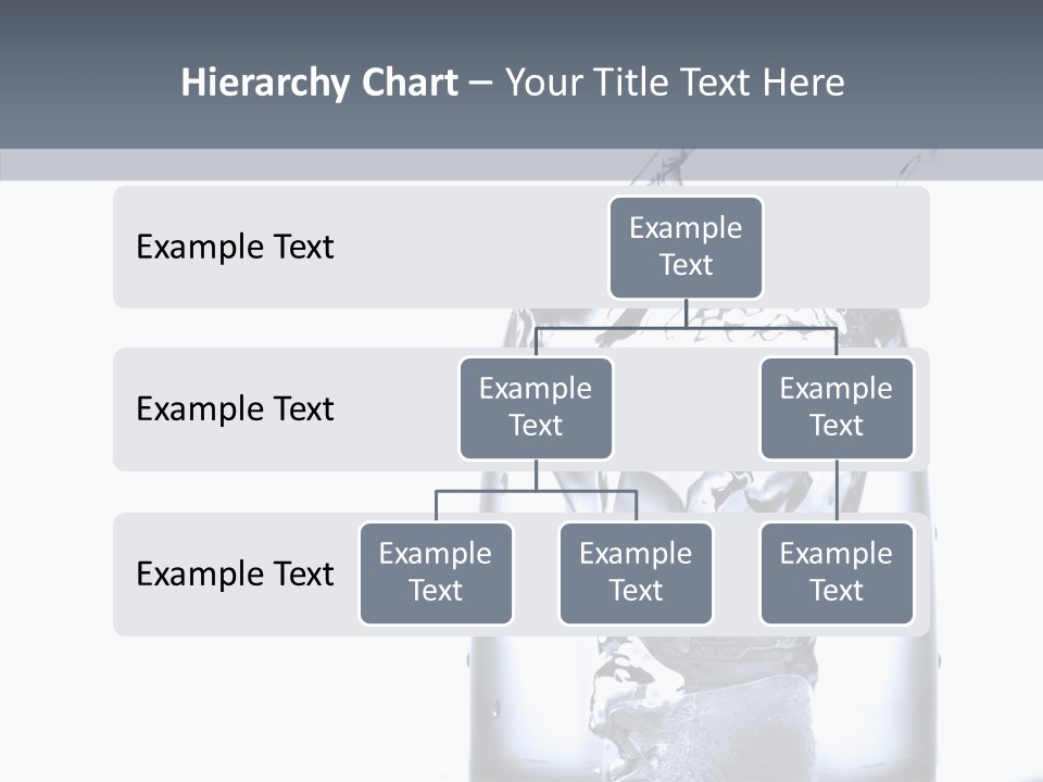 Waterdrop Purity Moment PowerPoint Template