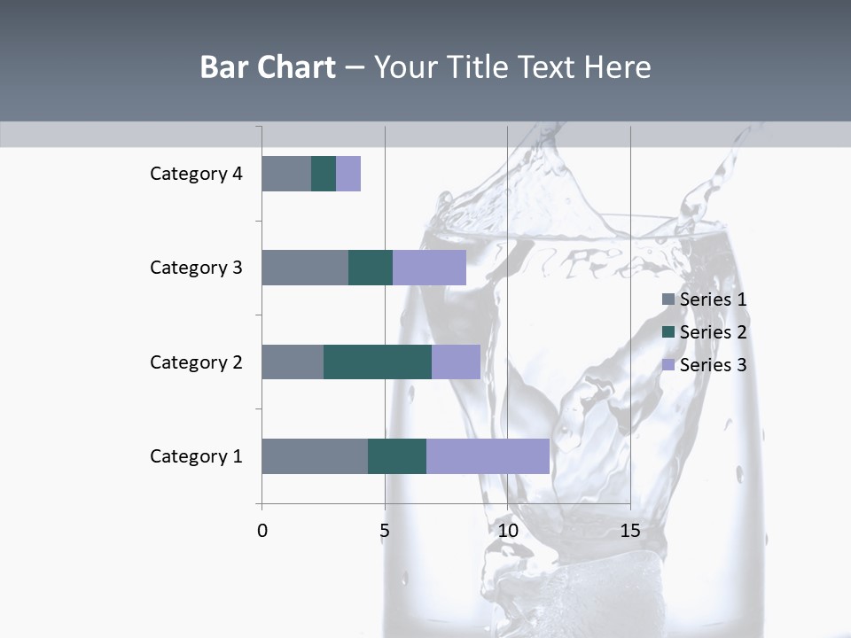 Waterdrop Purity Moment PowerPoint Template