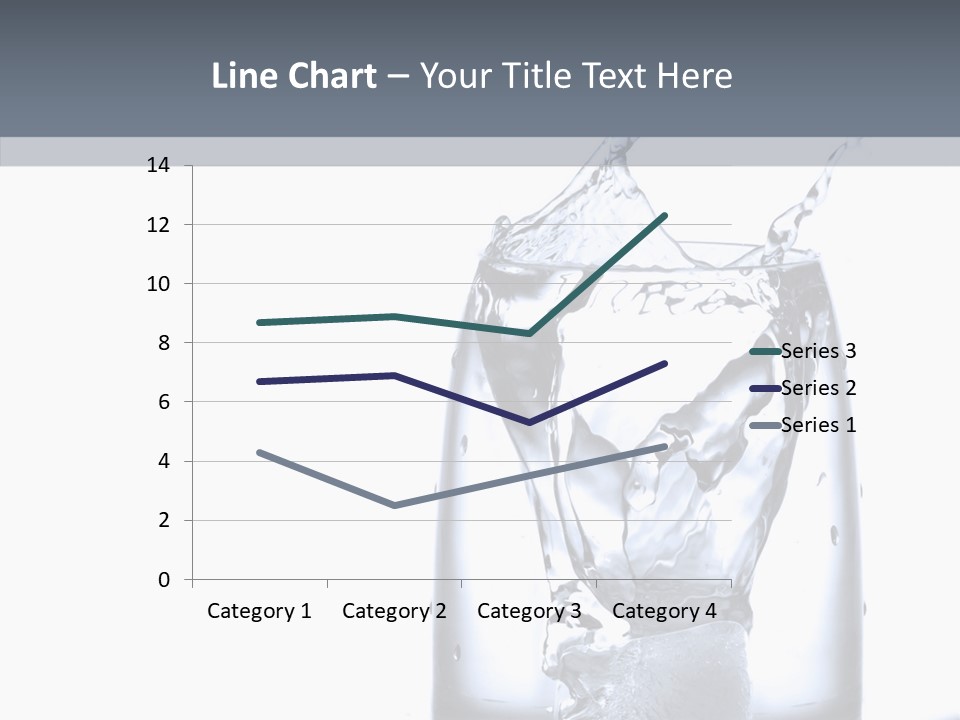 Waterdrop Purity Moment PowerPoint Template