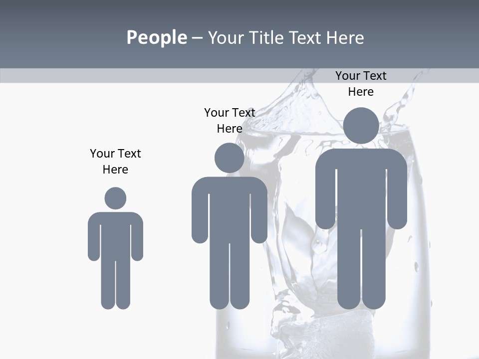 Waterdrop Purity Moment PowerPoint Template