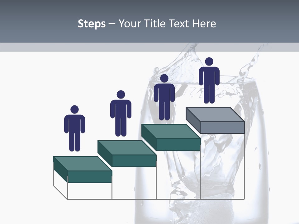 Waterdrop Purity Moment PowerPoint Template