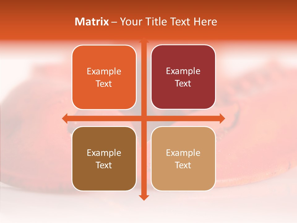 Isolated Delicatessen Full PowerPoint Template