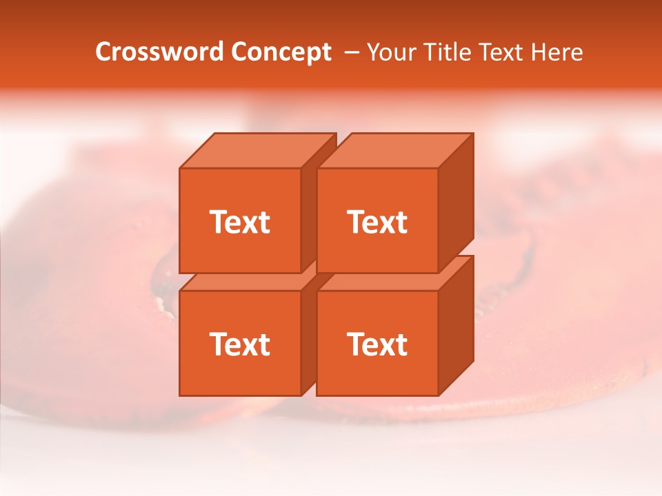 Isolated Delicatessen Full PowerPoint Template
