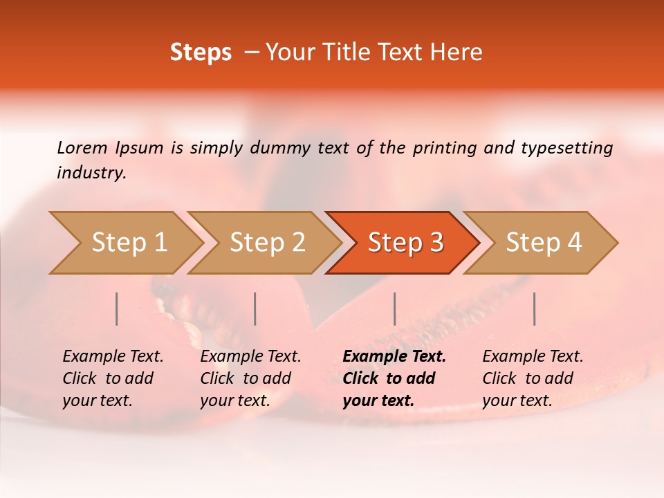 Isolated Delicatessen Full PowerPoint Template