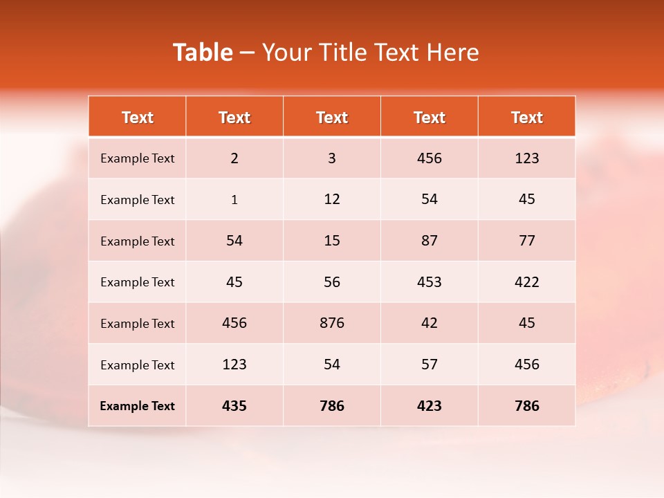 Isolated Delicatessen Full PowerPoint Template