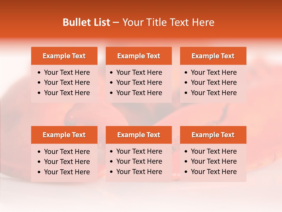 Isolated Delicatessen Full PowerPoint Template