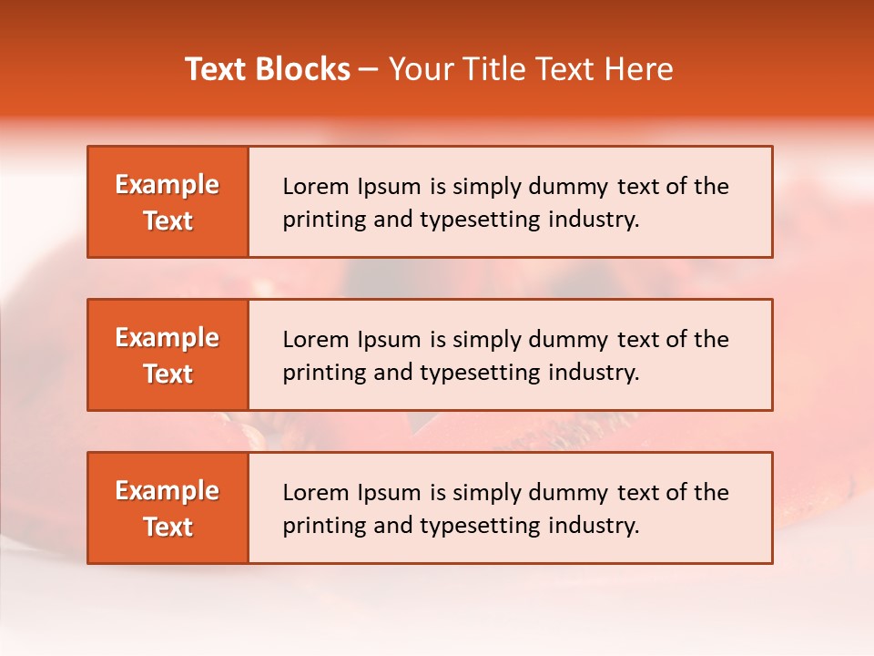 Isolated Delicatessen Full PowerPoint Template