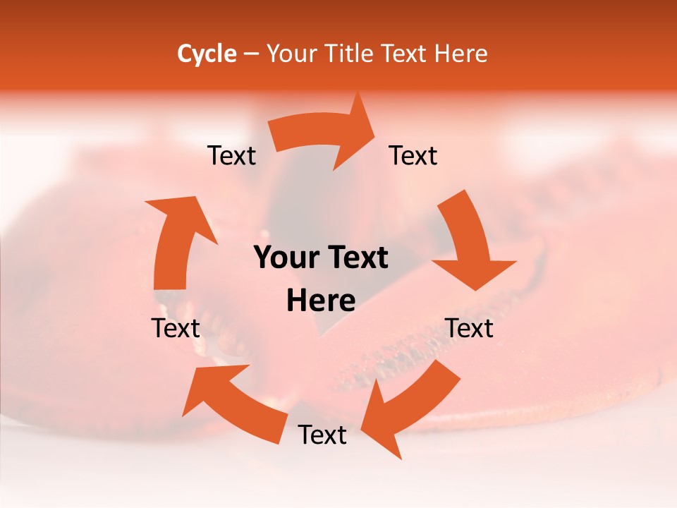 Isolated Delicatessen Full PowerPoint Template