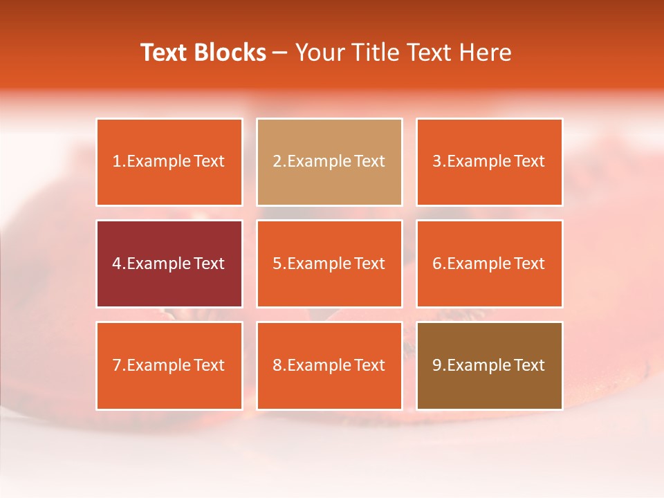 Isolated Delicatessen Full PowerPoint Template