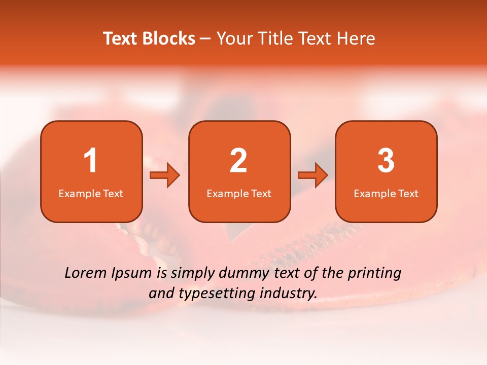 Isolated Delicatessen Full PowerPoint Template