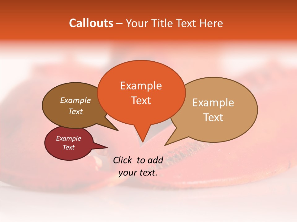 Isolated Delicatessen Full PowerPoint Template