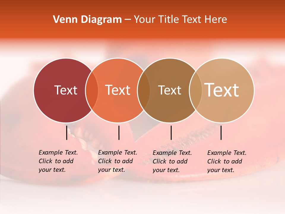 Isolated Delicatessen Full PowerPoint Template