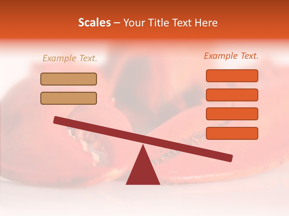 Isolated Delicatessen Full PowerPoint Template