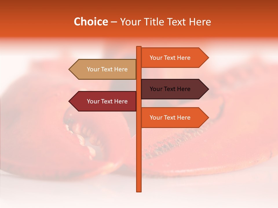 Isolated Delicatessen Full PowerPoint Template