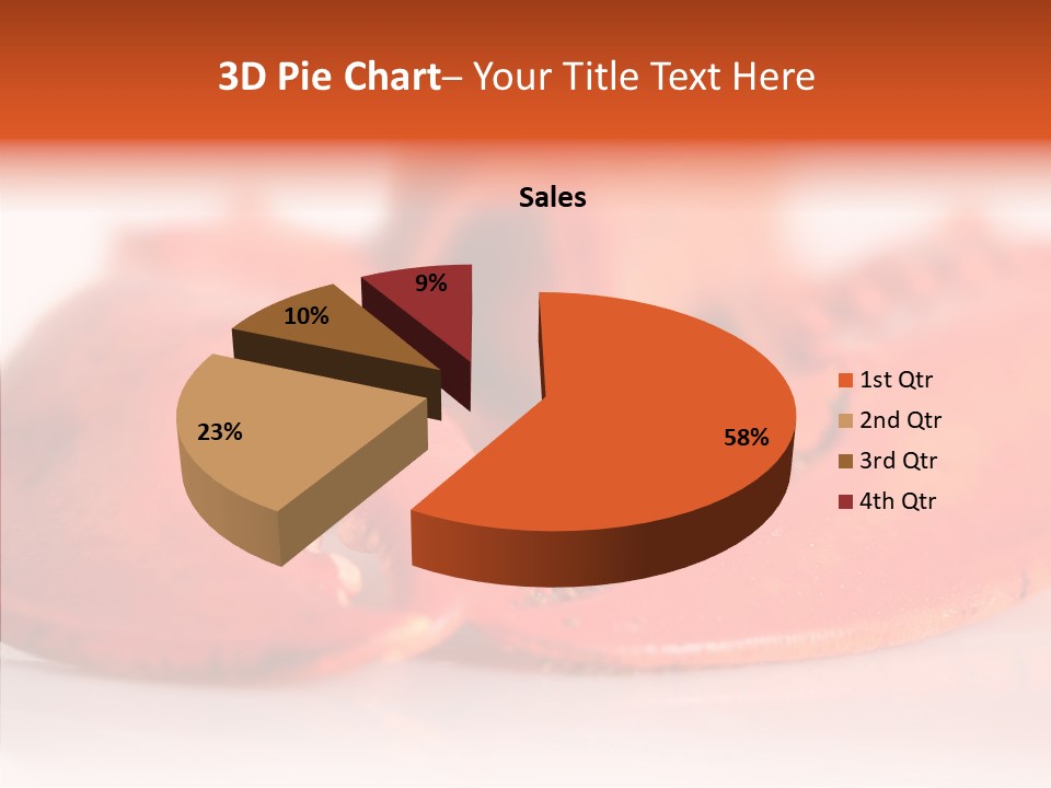 Isolated Delicatessen Full PowerPoint Template