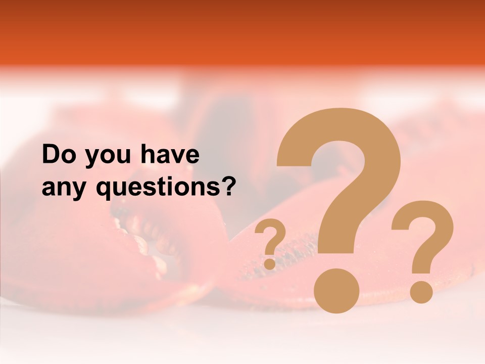 Isolated Delicatessen Full PowerPoint Template