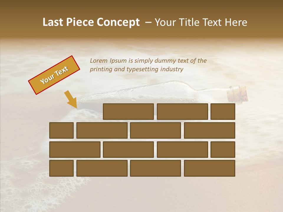 Rescue Stranded Hope PowerPoint Template