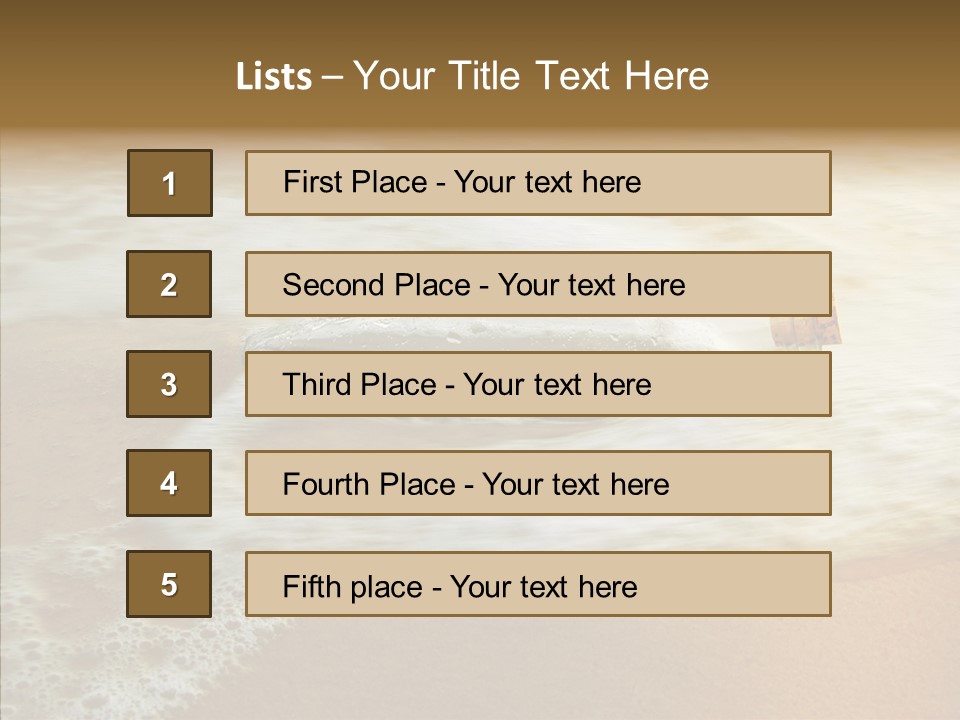 Rescue Stranded Hope PowerPoint Template
