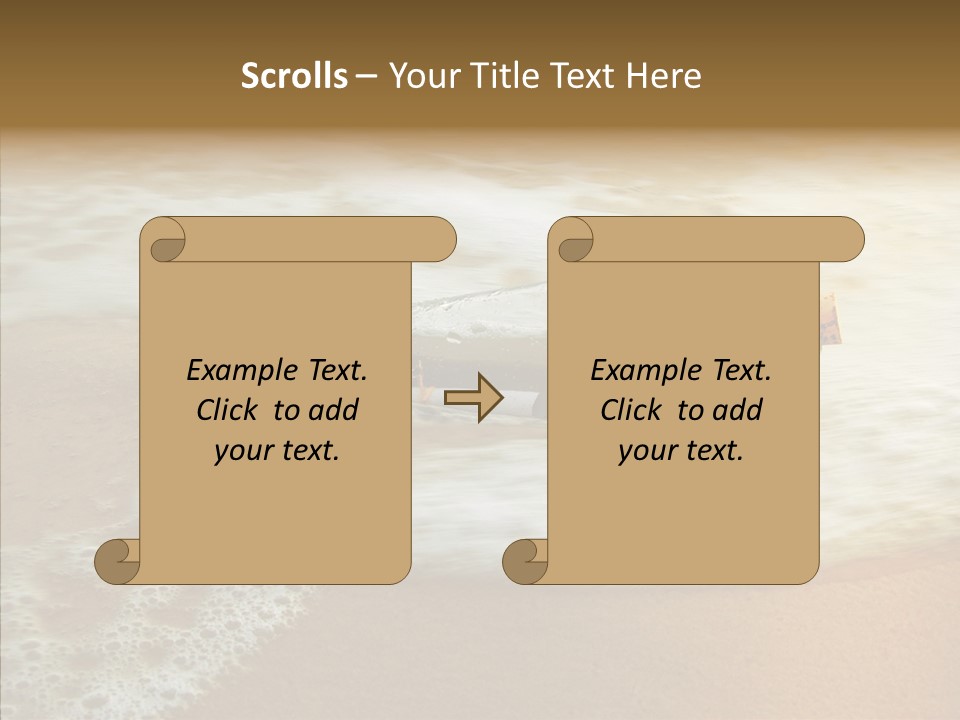 Rescue Stranded Hope PowerPoint Template