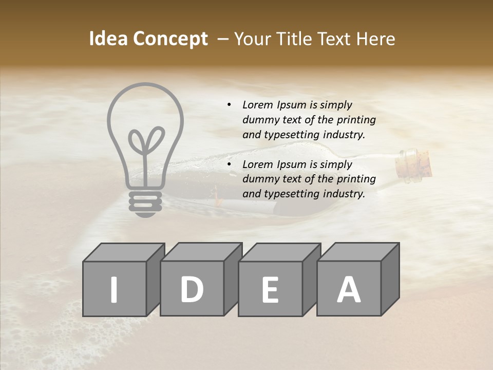 Rescue Stranded Hope PowerPoint Template