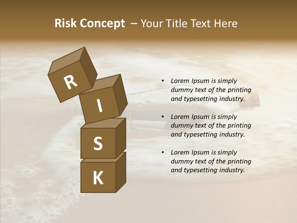 Rescue Stranded Hope PowerPoint Template