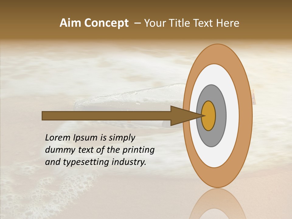 Rescue Stranded Hope PowerPoint Template