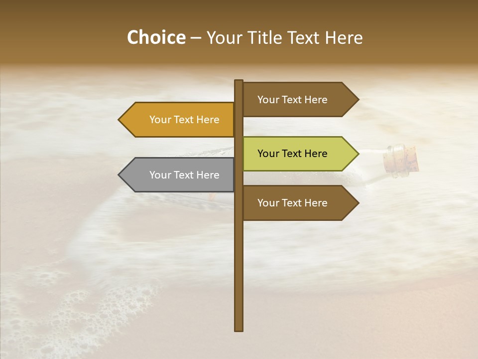 Rescue Stranded Hope PowerPoint Template