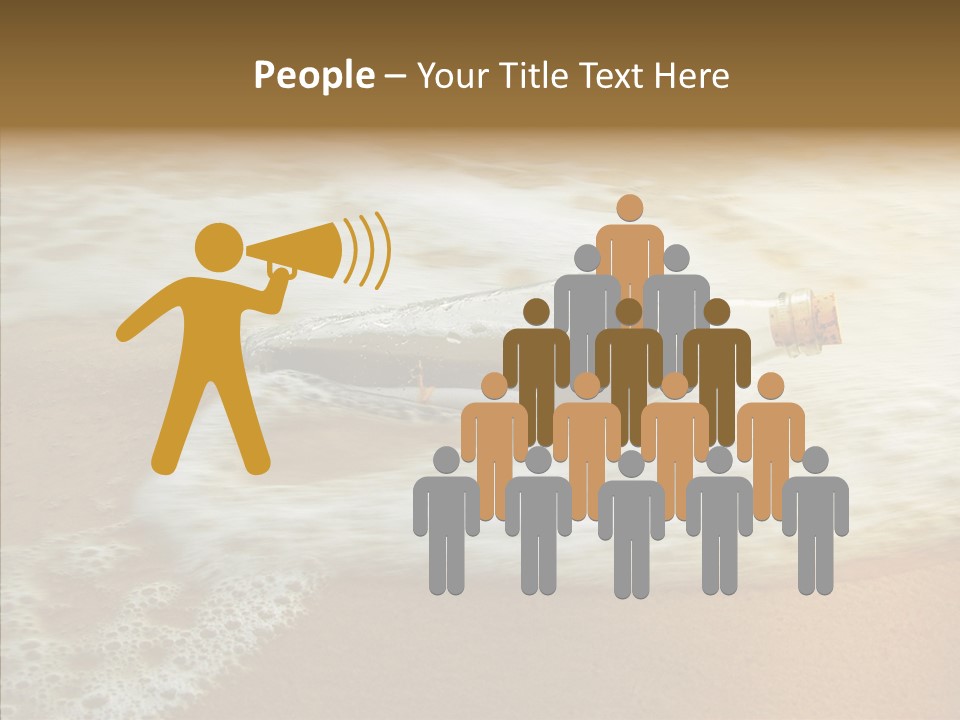 Rescue Stranded Hope PowerPoint Template