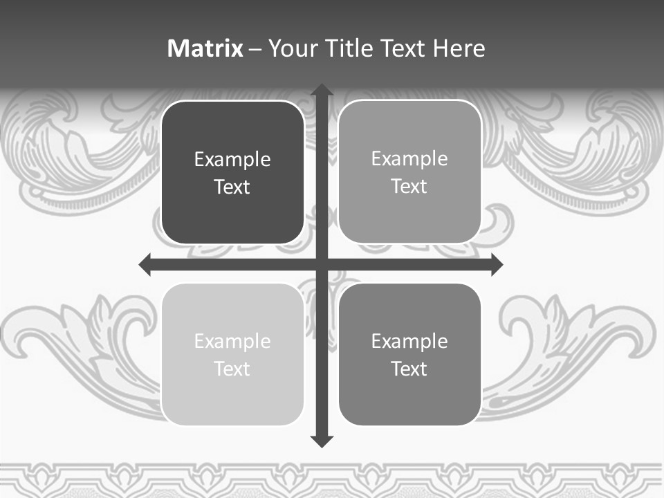 Emblem Heading Palace PowerPoint Template