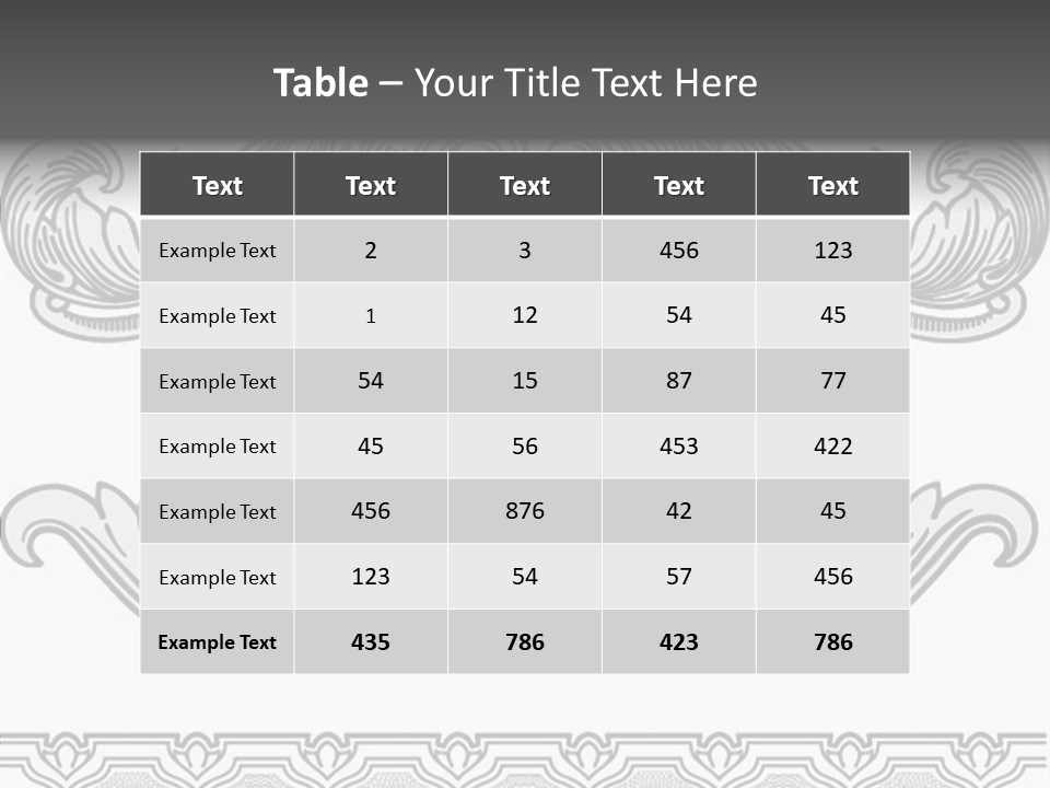 Emblem Heading Palace PowerPoint Template