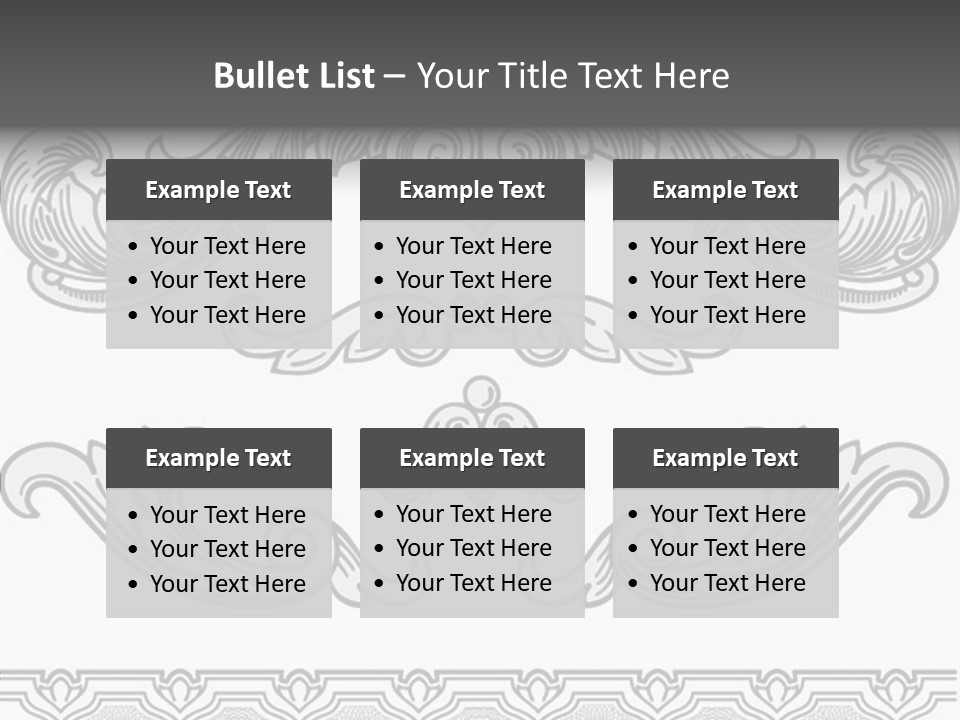 Emblem Heading Palace PowerPoint Template