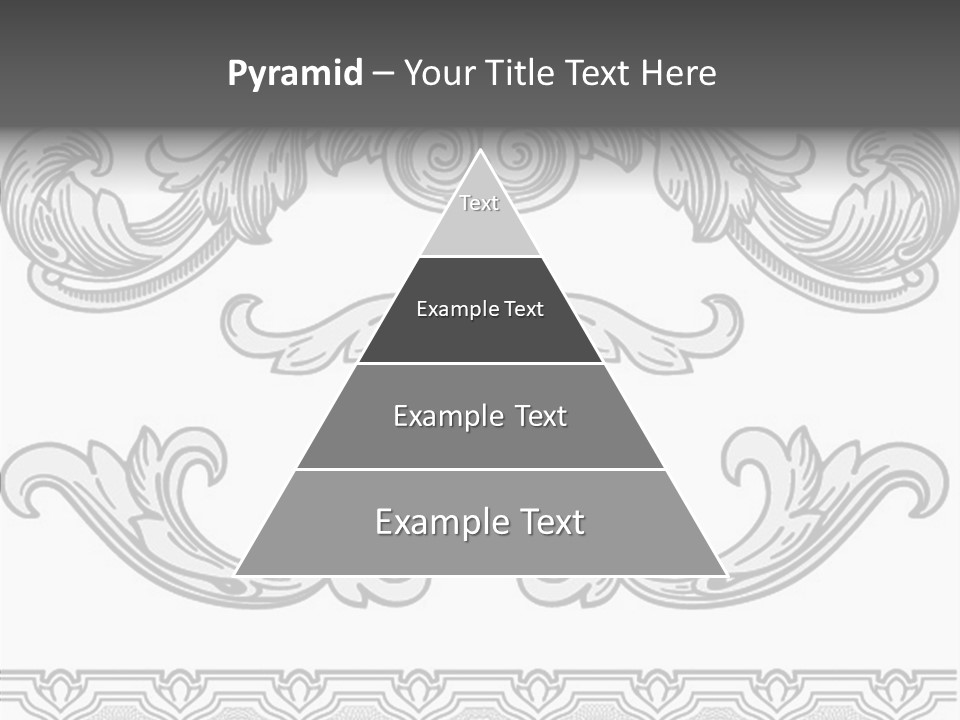 Emblem Heading Palace PowerPoint Template