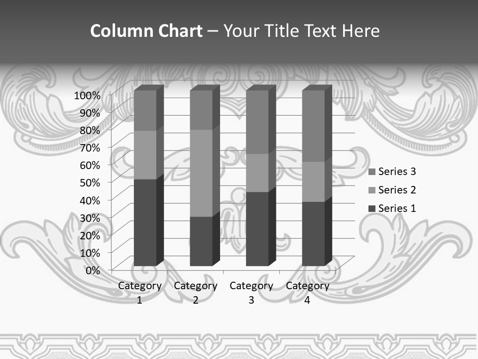 Emblem Heading Palace PowerPoint Template