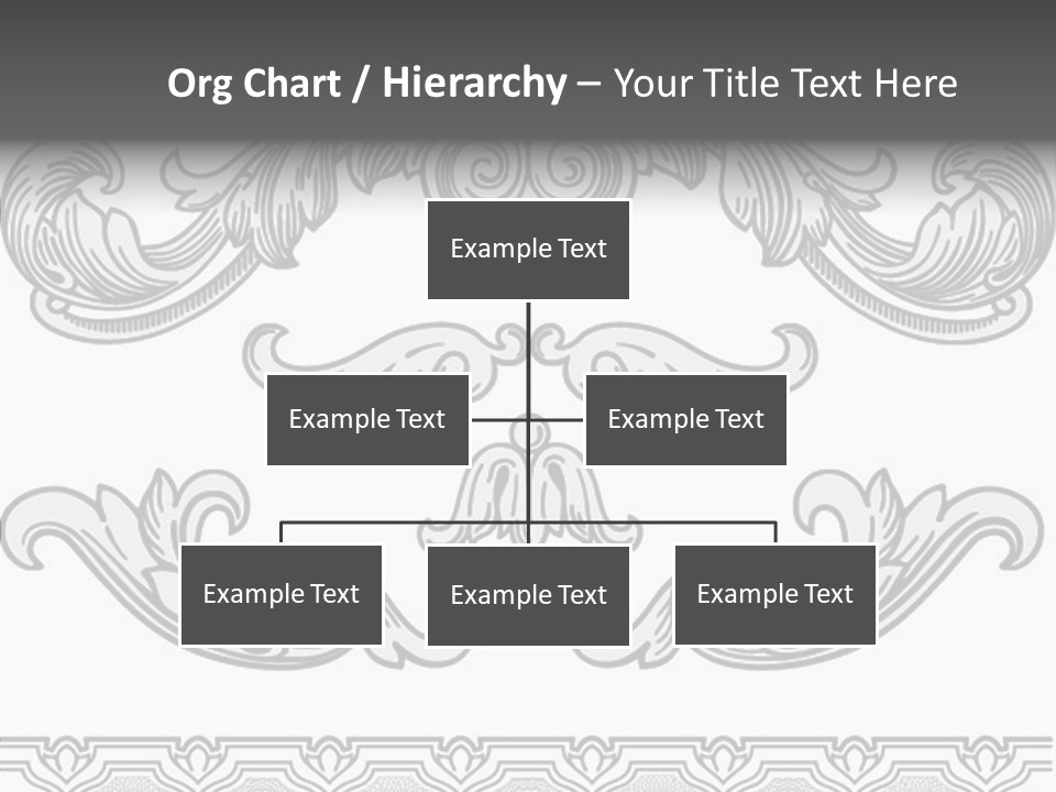 Emblem Heading Palace PowerPoint Template