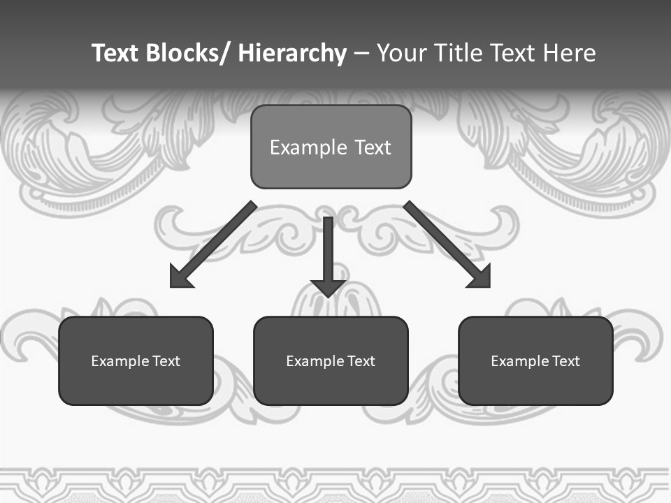 Emblem Heading Palace PowerPoint Template