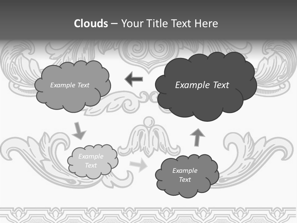 Emblem Heading Palace PowerPoint Template