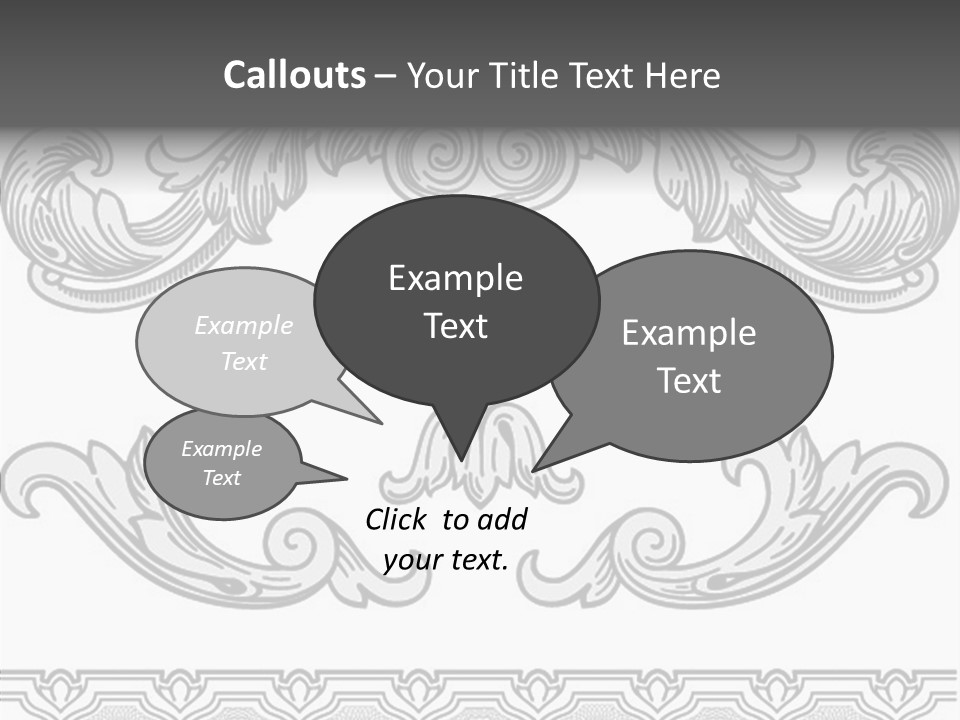 Emblem Heading Palace PowerPoint Template