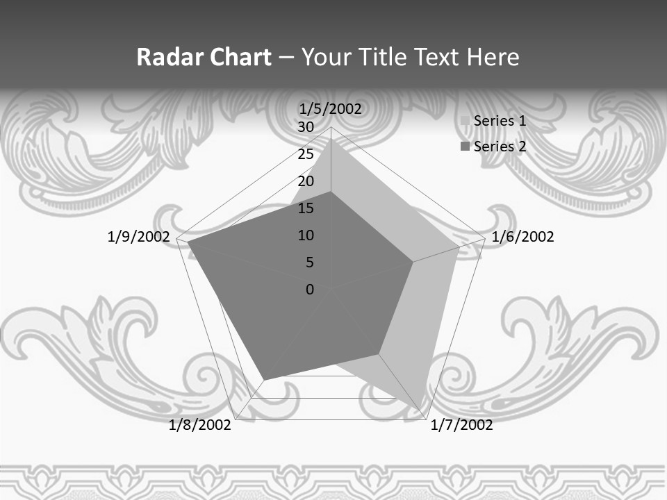 Emblem Heading Palace PowerPoint Template