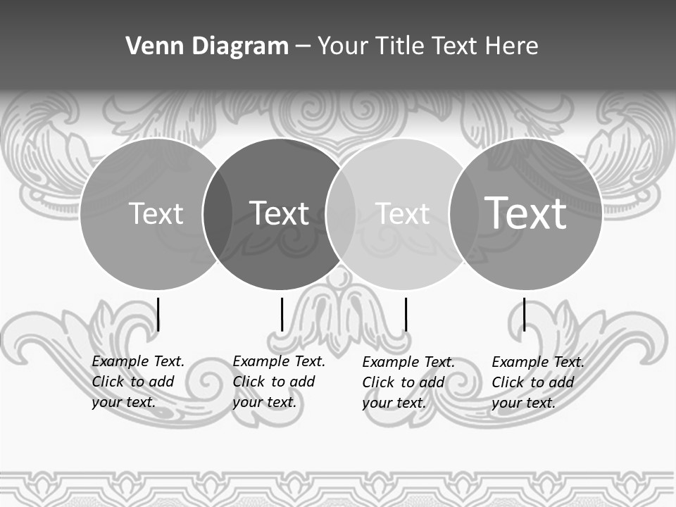 Emblem Heading Palace PowerPoint Template